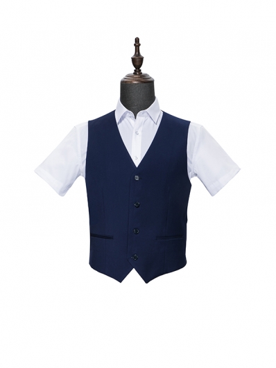 Four buttons vest for men