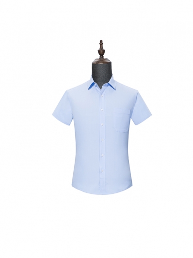 Blue Short Sleeve Shirt